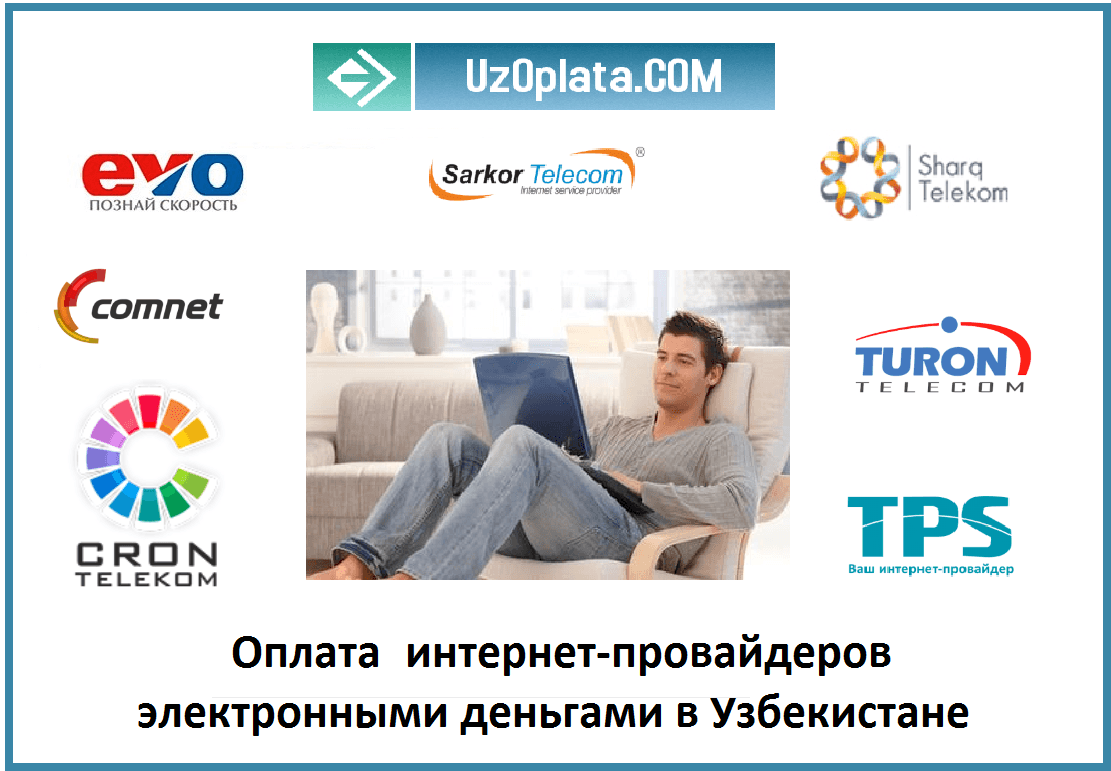 Как оплатить Интернет через Интернет в Узбекистане